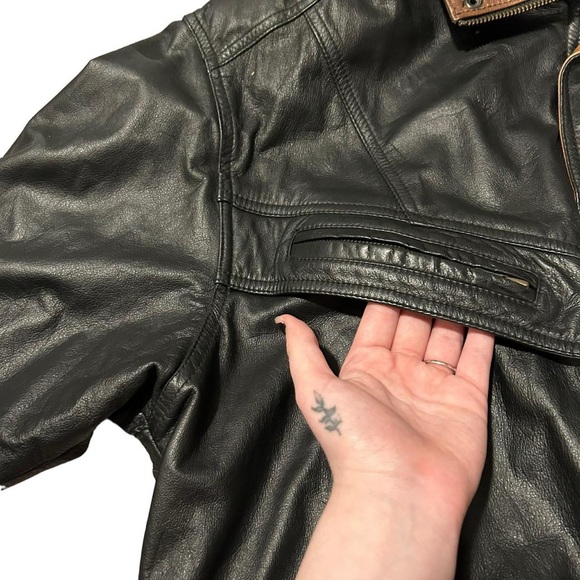 Men's genuine leather jacket - Picture 3 of 8